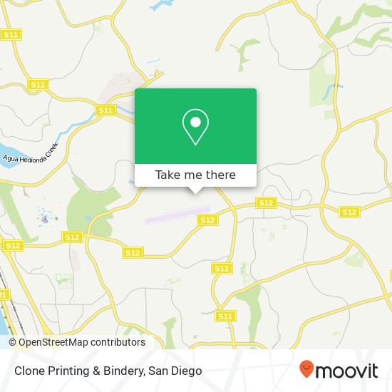 Mapa de Clone Printing & Bindery