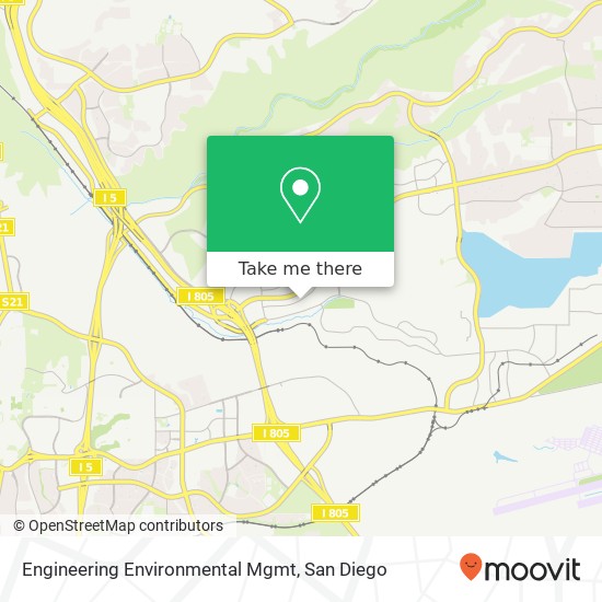 Engineering Environmental Mgmt map