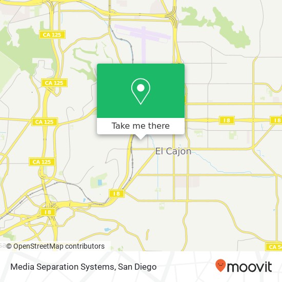 Mapa de Media Separation Systems