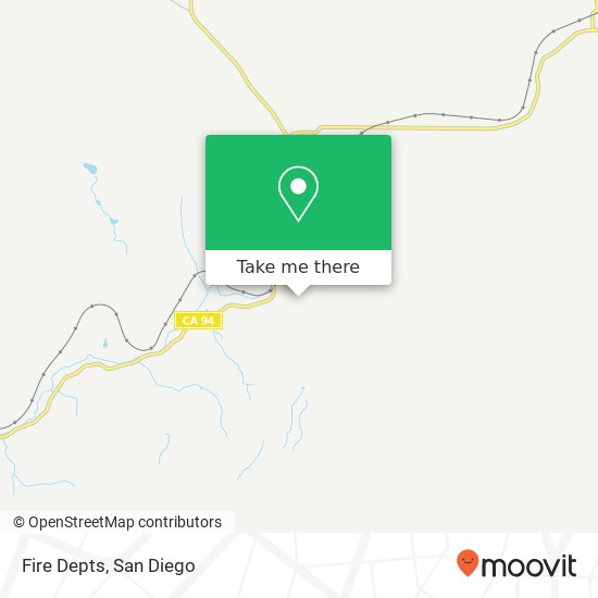 Mapa de Fire Depts