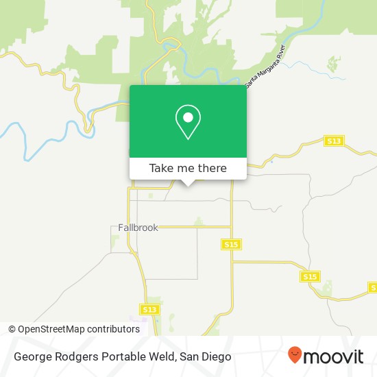 Mapa de George Rodgers Portable Weld