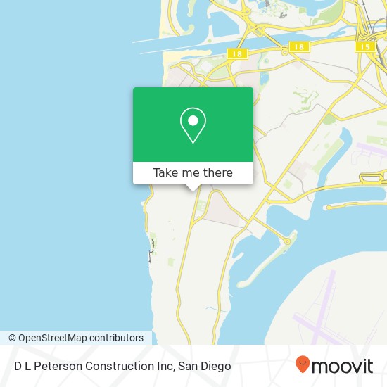 D L Peterson Construction Inc map