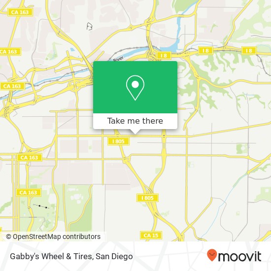 Gabby's Wheel & Tires map