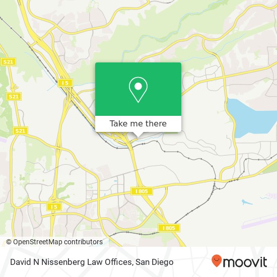 Mapa de David N Nissenberg Law Offices