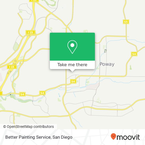 Mapa de Better Painting Service