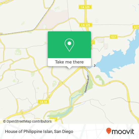Mapa de House of Philippine Islan