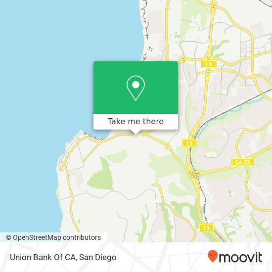 Union Bank Of CA map