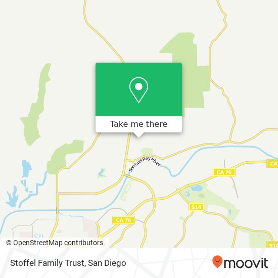 Mapa de Stoffel Family Trust