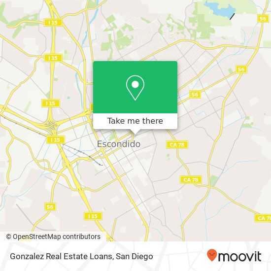 Gonzalez Real Estate Loans map