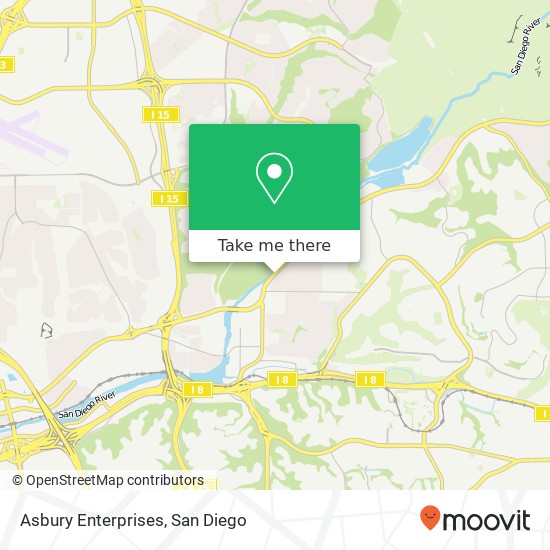 Mapa de Asbury Enterprises
