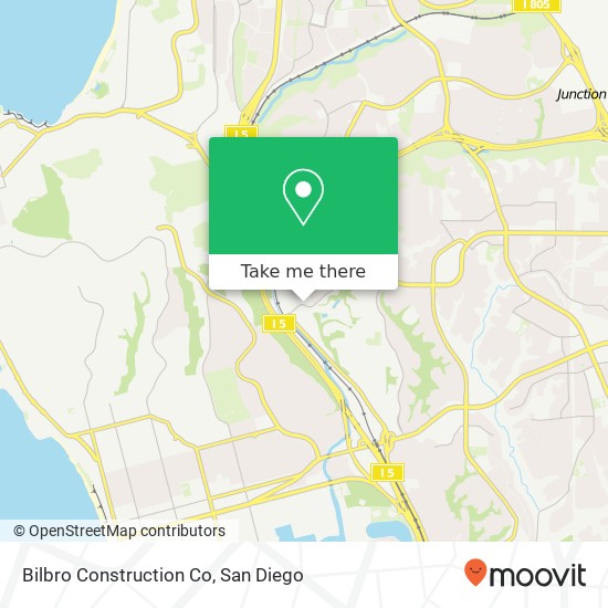 Bilbro Construction Co map