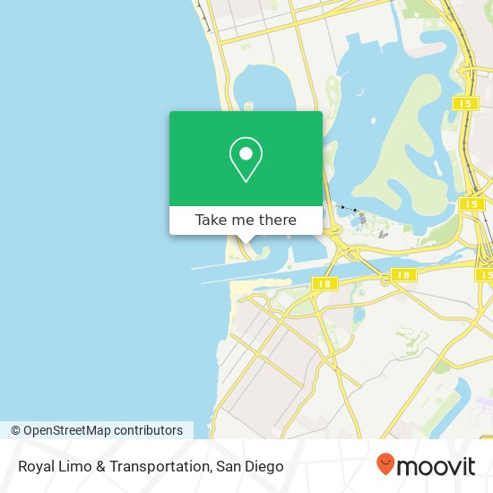 Mapa de Royal Limo & Transportation
