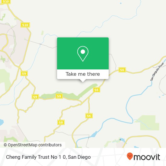 Mapa de Cheng Family Trust No 1 0