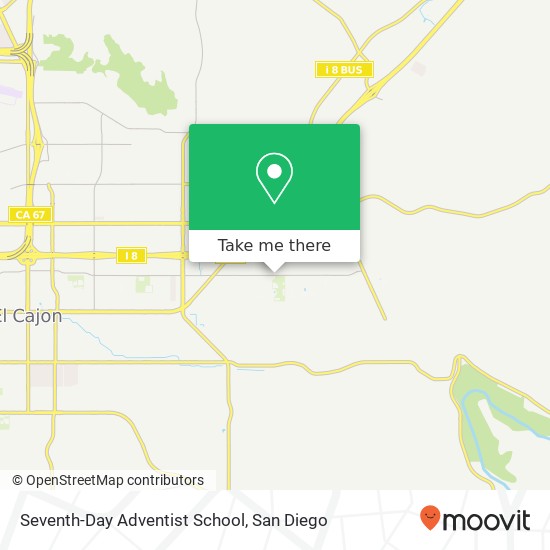 Seventh-Day Adventist School map
