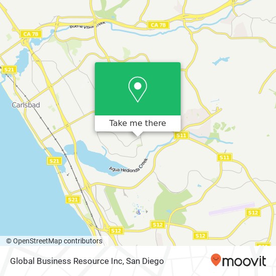 Mapa de Global Business Resource Inc