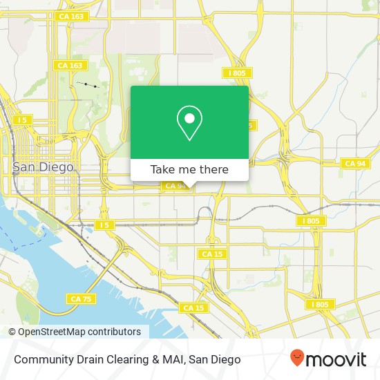 Mapa de Community Drain Clearing & MAI