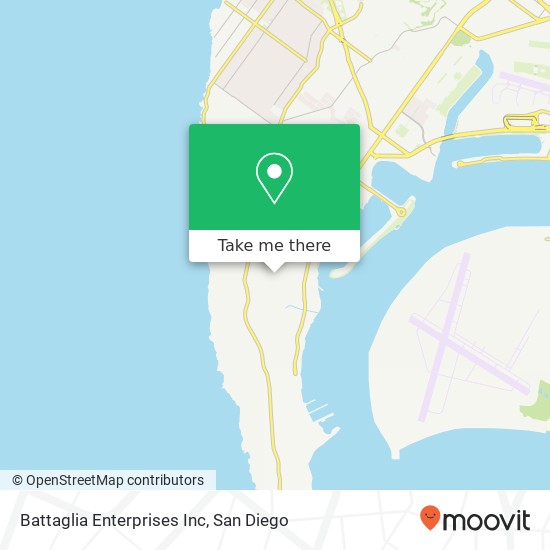 Battaglia Enterprises Inc map