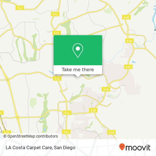 LA Costa Carpet Care map