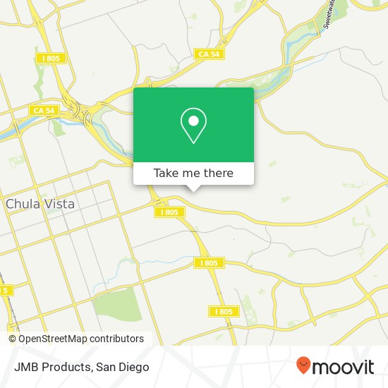 JMB Products map