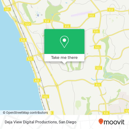 Mapa de Deja View Digital Productions