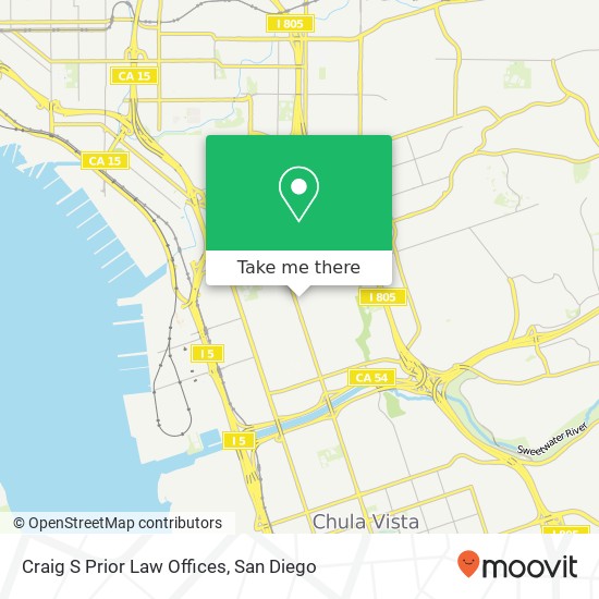 Craig S Prior Law Offices map