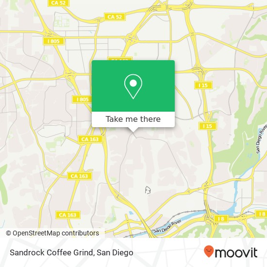 Sandrock Coffee Grind map