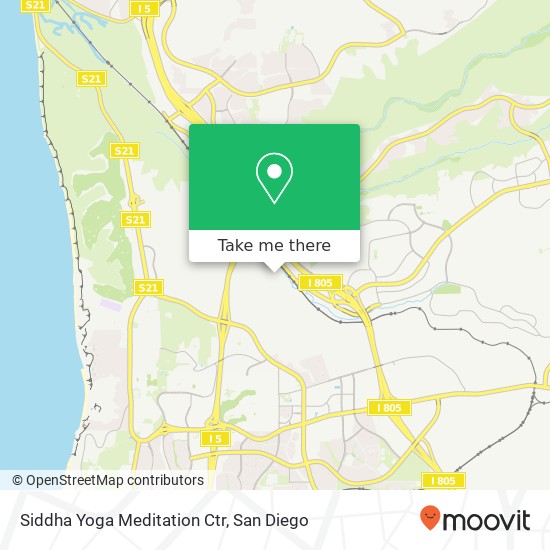Mapa de Siddha Yoga Meditation Ctr