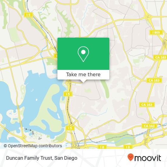 Mapa de Duncan Family Trust