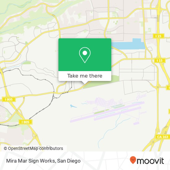 Mira Mar Sign Works map