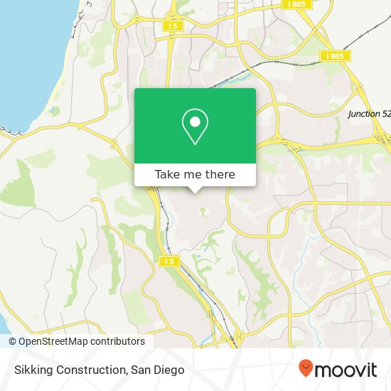 Mapa de Sikking Construction