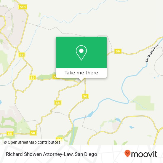 Mapa de Richard Showen Attorney-Law