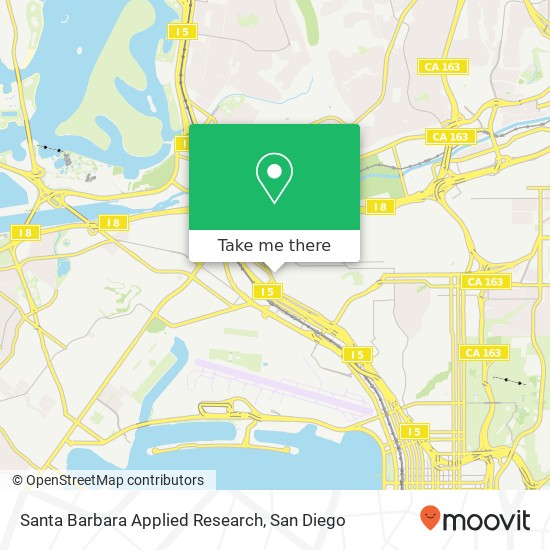 Mapa de Santa Barbara Applied Research