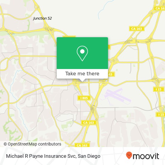 Mapa de Michael R Payne Insurance Svc