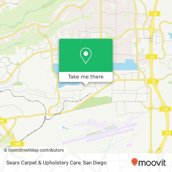 Sears Carpet & Upholstery Care map