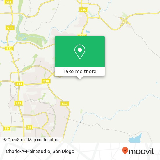 Charle-A-Hair Studio map