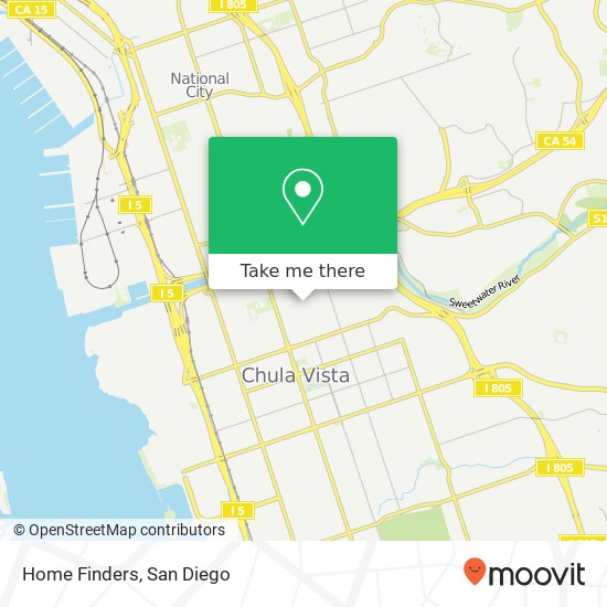 Home Finders map