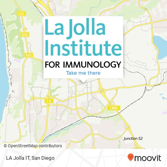 LA Jolla IT map