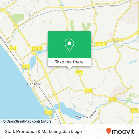 Mapa de Stark Promotion & Marketing