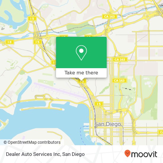 Mapa de Dealer Auto Services Inc