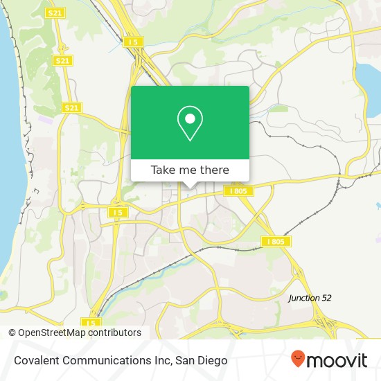 Mapa de Covalent Communications Inc