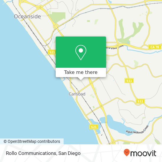 Mapa de Rollo Communications
