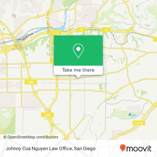 Johnny Cua Nguyen Law Office map