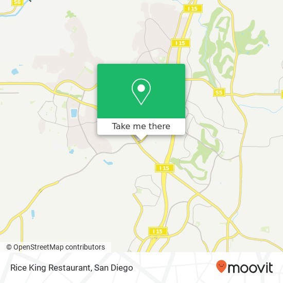 Mapa de Rice King Restaurant