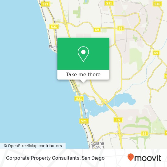 Corporate Property Consultants map