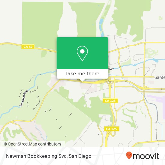 Newman Bookkeeping Svc map