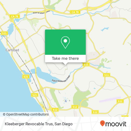 Mapa de Kleeberger Revocable Trus