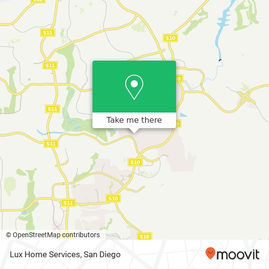 Lux Home Services map