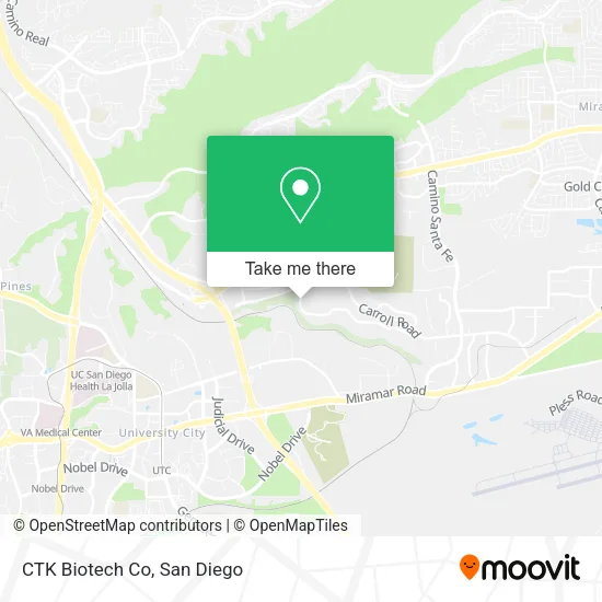 Mapa de CTK Biotech Co