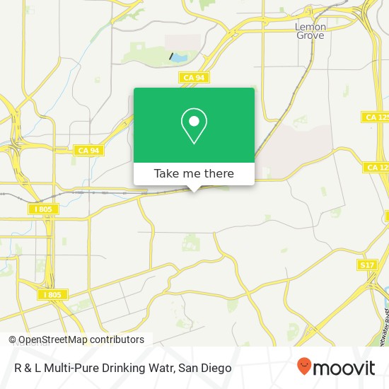 Mapa de R & L Multi-Pure Drinking Watr