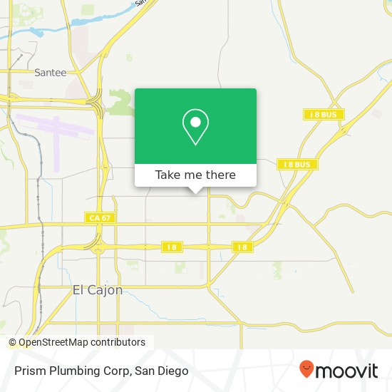 Mapa de Prism Plumbing Corp